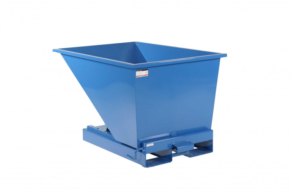 Tippcontainer - 300 L, Blå