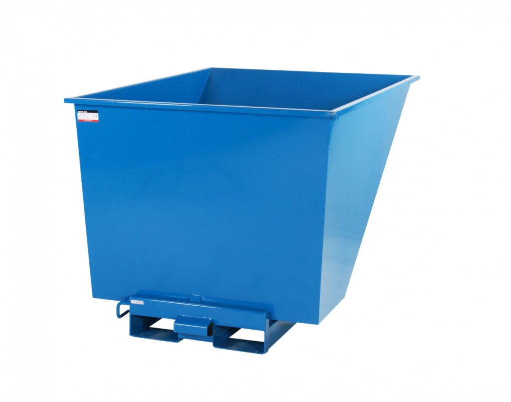 Tippcontainer - 1100 L, Blå