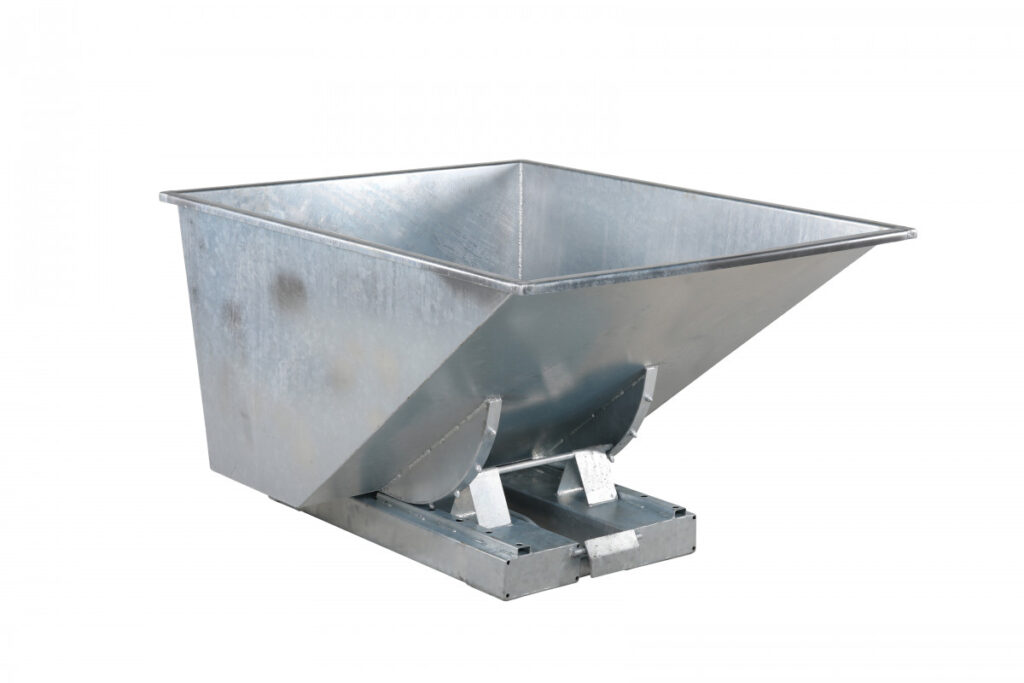 tippcontainer galvaniserad